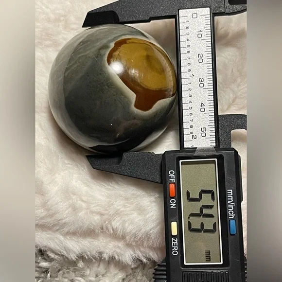 Polychrome Jasper Sphere Large 54mm Crystal